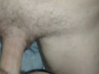 asshole close up as I fuck wife&#039_s pussy and cum on her ass