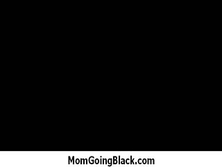 Horny mom go totally out of control sucking and fucking a black cock 2