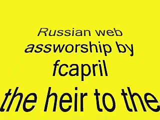 Russian web assworship by fcapril