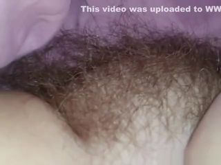 Exposing my wifes monstrous unshaved beaver