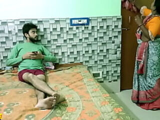 Indian teen boy fucking with hot beautiful maid Bhabhi&excl; Uncut homemade sex